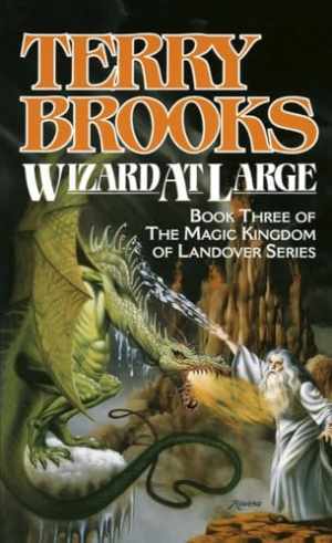 Wizard at Large (Magic Kingdom of Landover, - Paperback, by Brooks Terry - Good