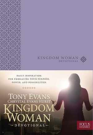 Kingdom Woman Devotional in Imitation Leather by Tony Evans and Chrystal Hurst
