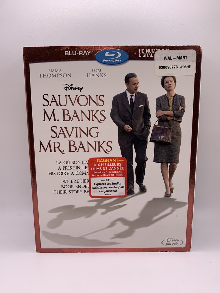 Save M.banks (Bluray) Walt Disney, Trilingual (FR-ANG-ES)