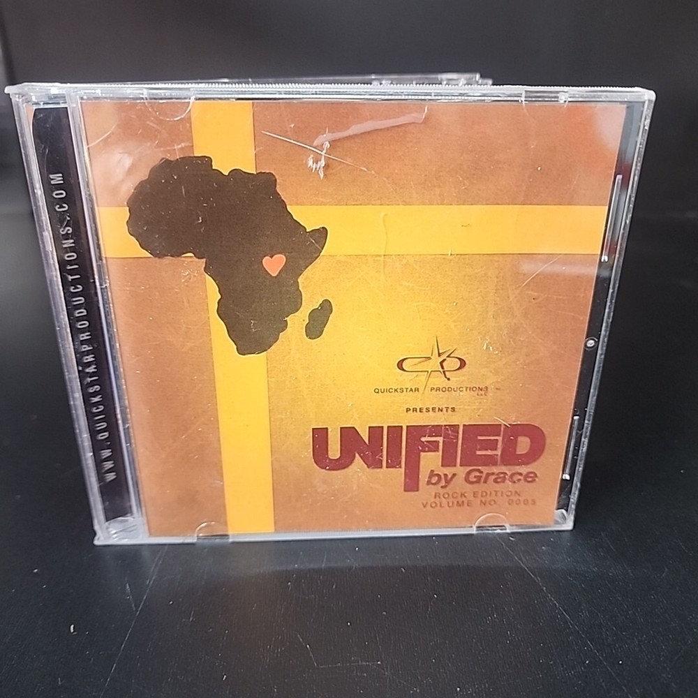 Unified By Grace #3 rock edition CD Gospel Spiritual Music Quickstar Productions-image
