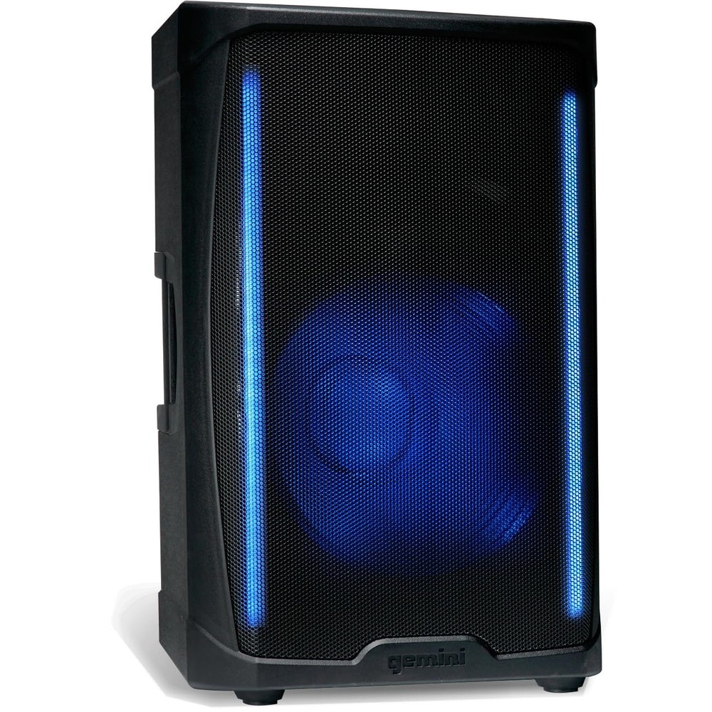 Gemini Sound GD-L215PRO - 1300W Bluetooth PA Speaker with LED Party Lights &...