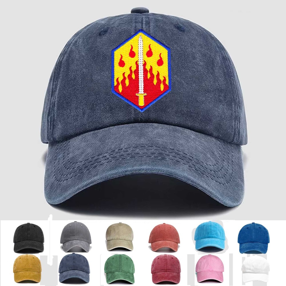 Custom Embroidered Hat 48th Chemical Brigade, Veteran Cap, Trucker Hat, Gift 2