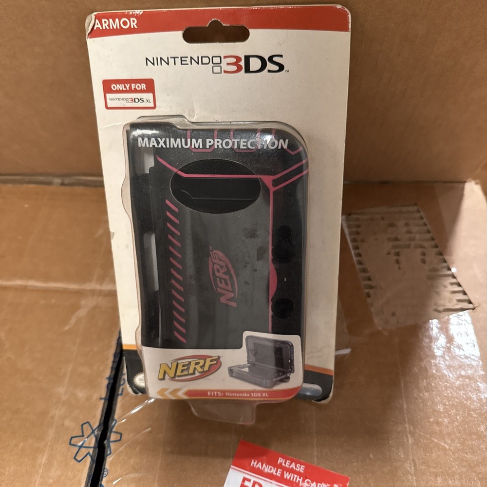 ARMOR Nintendo only for 3DS XL Armor Black and Pink Max Protection NEW