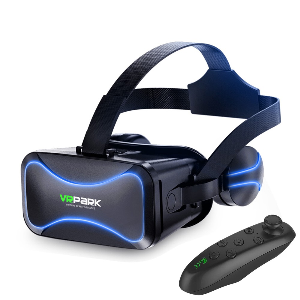 3D VR Headset with Remote & Gamepad - Smart Virtual Reality Goggles