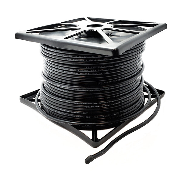 Perfectflex Coaxial Cable 6 Series 500Ft RG6 Trishield 77Braid Copper Clad Steel