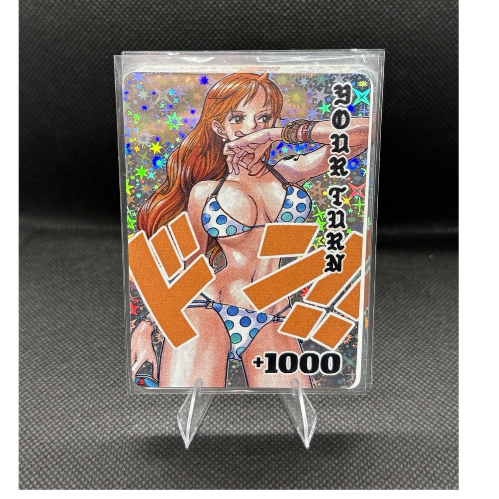 One Piece Nami Anime dons custom cards lot - 8