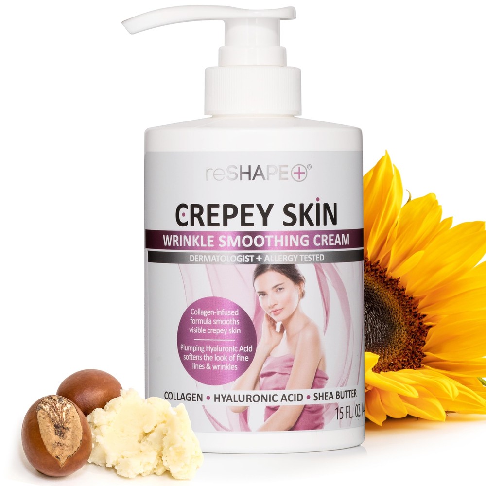 Reshape+ Collagen Body & Face Cream Moisturizing Skin Care Lotion, Skin Tight...