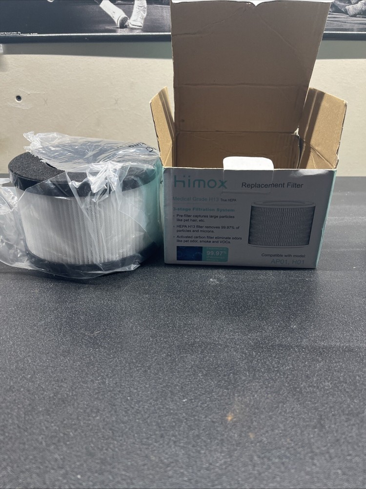 NEW Genuine Himox H13 Medical Grade True HEPA 3-Stage Carbon Filter AP01 H01