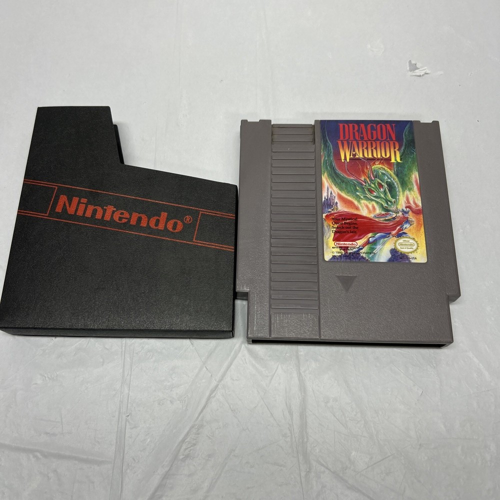 NES Dragon Warrior Game Cartridge Only - Classic RPG Adventure