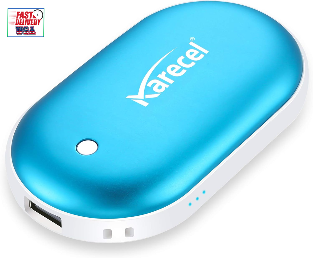 Rechargeable Hand Warmers, Electric Hand Warmer 5200Mah Powerbank Reusable Handw