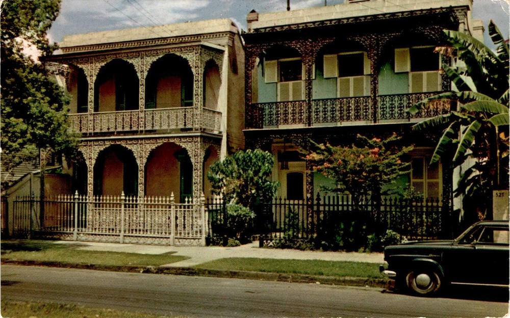 NEW ORLEANS, Vieux Carre, Metairie, San Francisco, H. S. Postcard