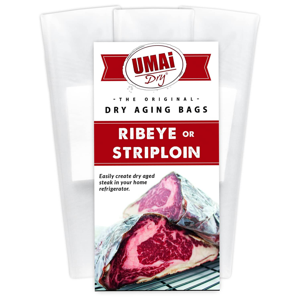 Aging Bag for Steaks - Pack of 3 I Dry Age Bags for Meat, Ribeye & Striploin Ste-image
