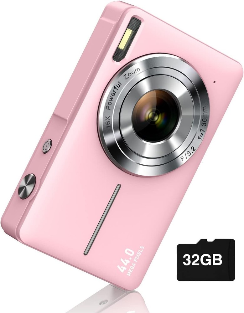 Lightweight Kids Digital Camera with 1080P HD & 16X Optical Zoom