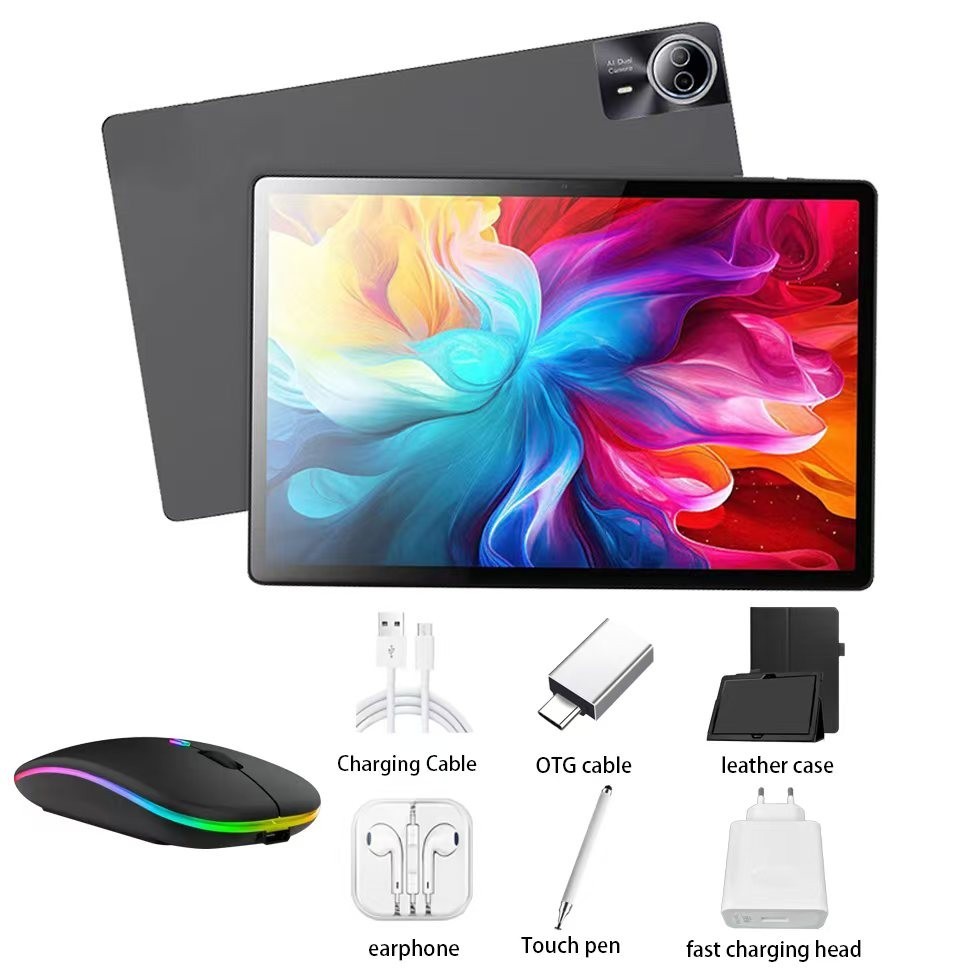 14 inch Android 14 512GB 1TB ROM Tablet Wifi + 5G Sim Keyboard & Mouse Included-