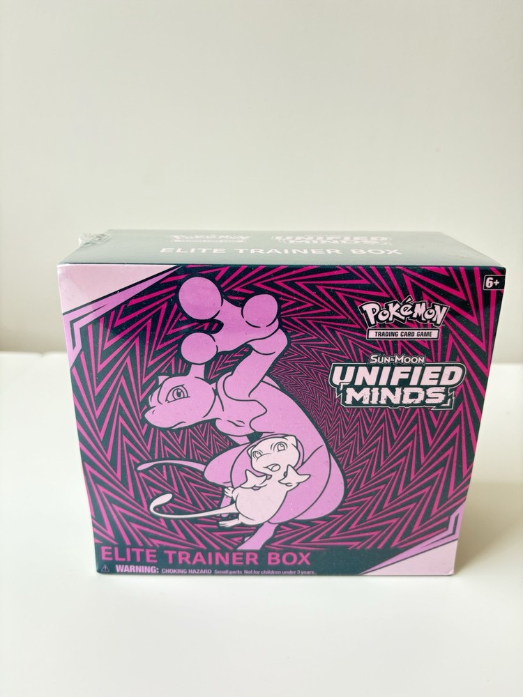 Unified Minds Elite Sun & Moon Trainer Box ETB Factory Sealed Pokémon TCG 2019-image