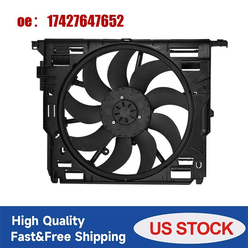 For 2012-2018 640i Cooling Fan Assembly 17427647652 BM3115119
