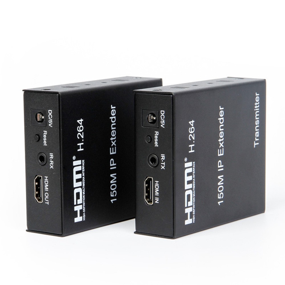 150m 1080P Cat5e Cat6 HDMI Extender with RJ45 Ethernet Cable Transmitter Receiver