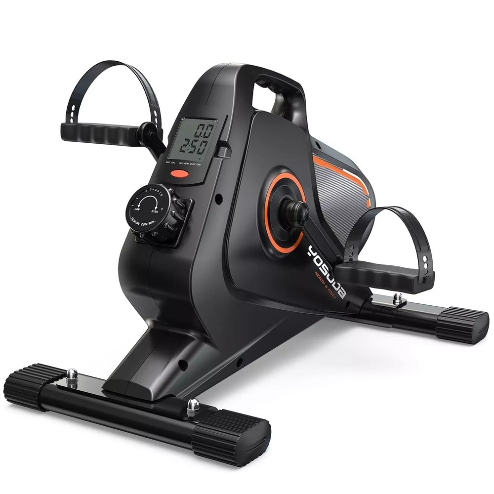 YOSUDA Under Desk Bike Pedal Exerciser for Workout - Magnetic Mini Exercise Bike