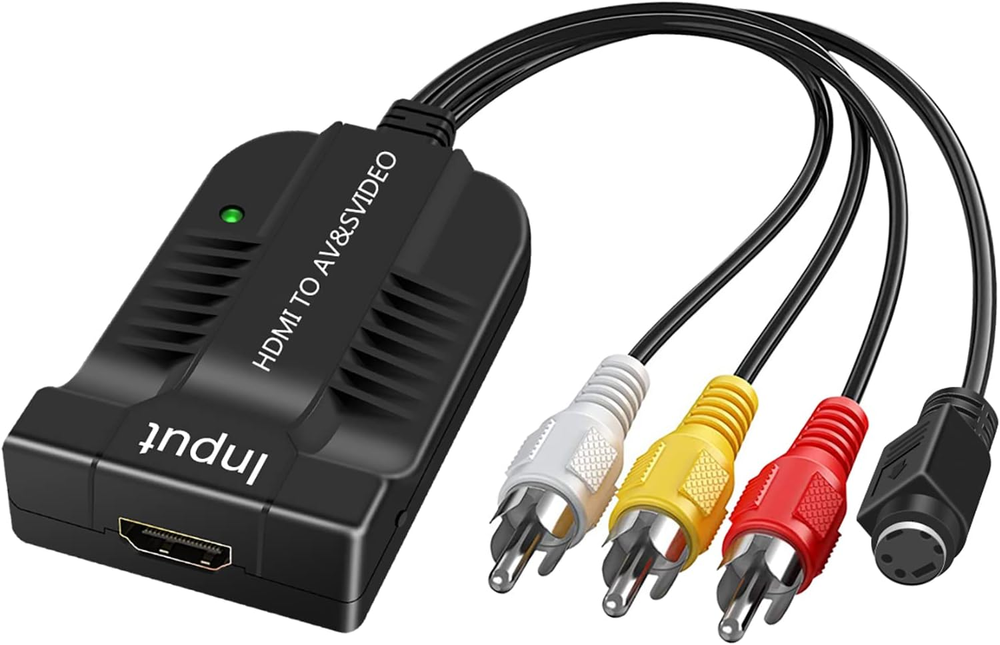 1080P HDMI to AV/S-Video Converter for High Definition Multimedia Output
