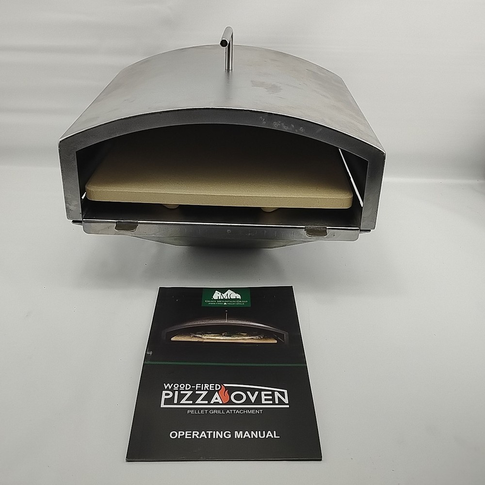 GMG Davey Crockett Wood-Fired Pizza Oven with Stone Attachment-image