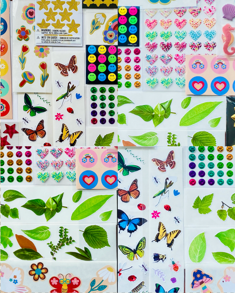 444+ Surprise Sticker Lot by Sandylion Recollections STICKO Eureka TREND