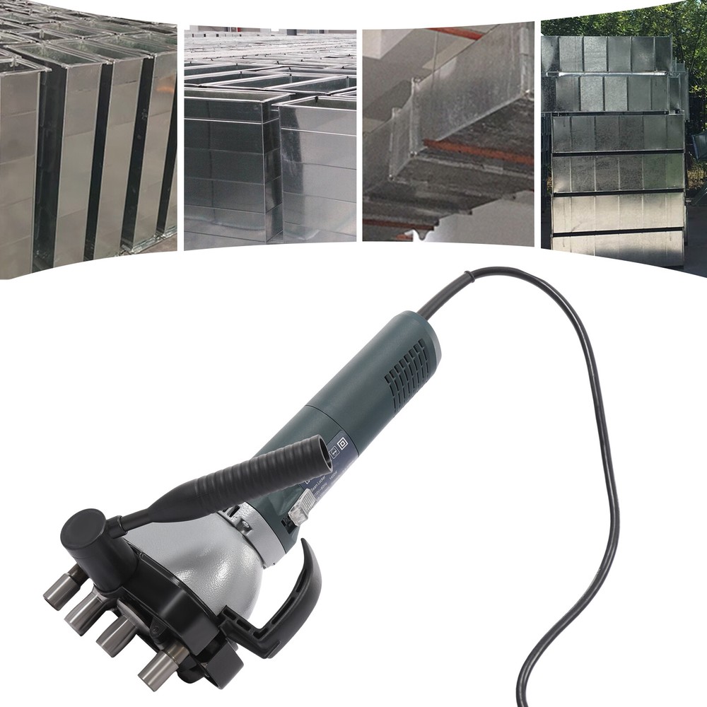 Electric Edge Pressing Machine Air Duct Round Square Pipe Edge Sealing Machine