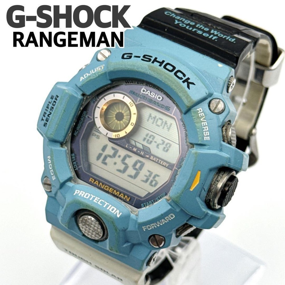 CASIO G-SHOCK GW-9402KJ-2JR RANGEMAN LOVE THE SEA AND THE EARTH Solar JAPAN Used