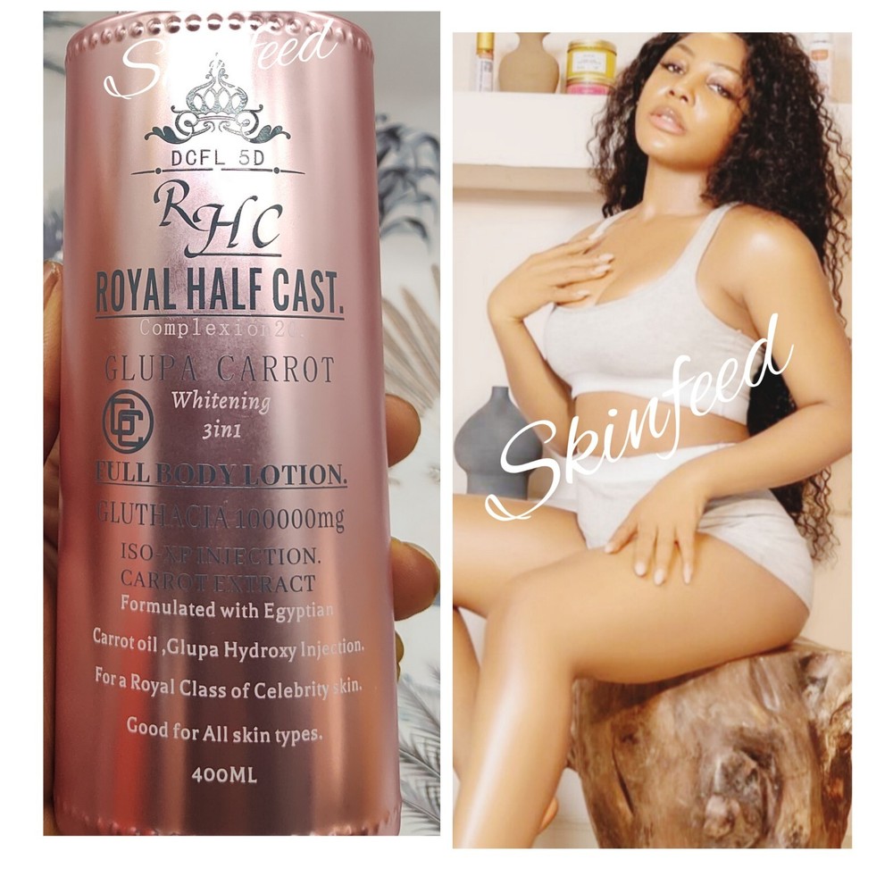 RHC Royal H-C Glupa 3in1 Carrot Whitening Body Lotion SPF50 400ml