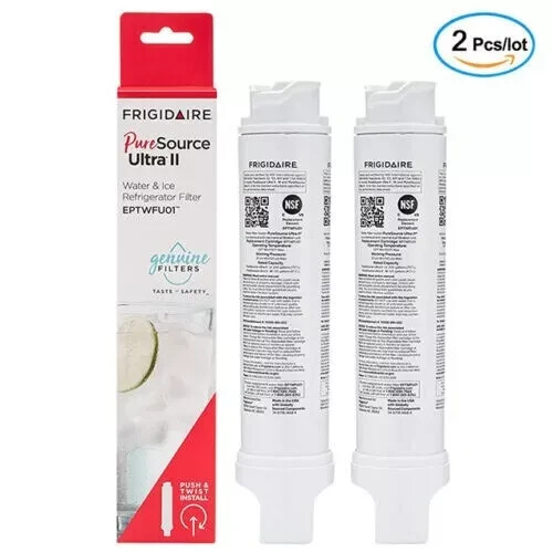 2-Pack EPTWFU01 Pure Source Ultra II Fridge Water Filter Replacement