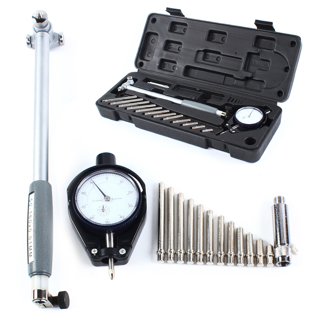 dial gauge Engine Cylinder Gage Indicator Measuring Micrometer Tool 0.01mm