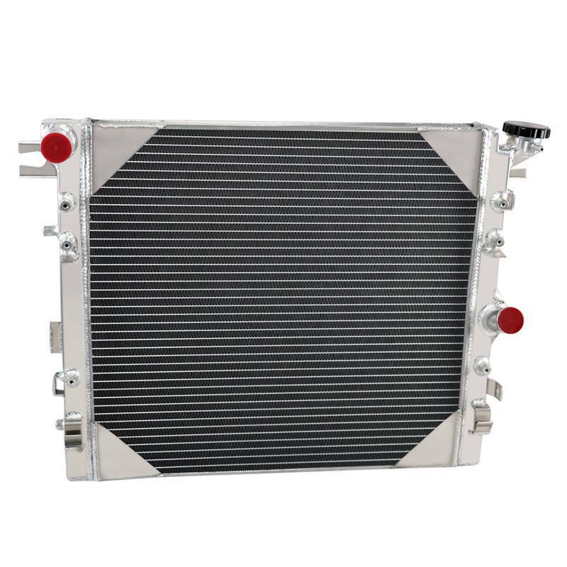 4 Row Aluminum Radiator For 2007-2018 2016 17 Jeep Wrangler JK 3.6L/3.8L V6 MT