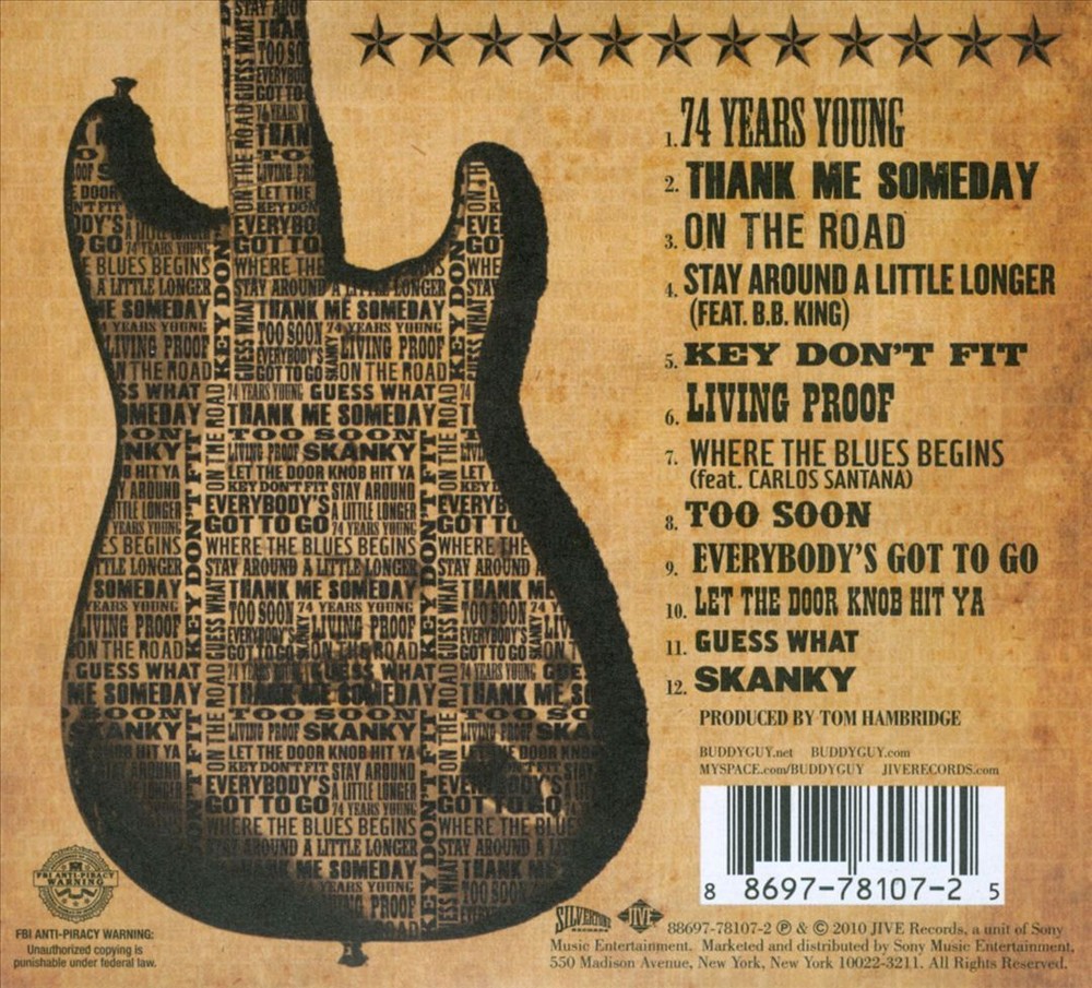 BUDDY GUY LIVING PROOF NEW CD