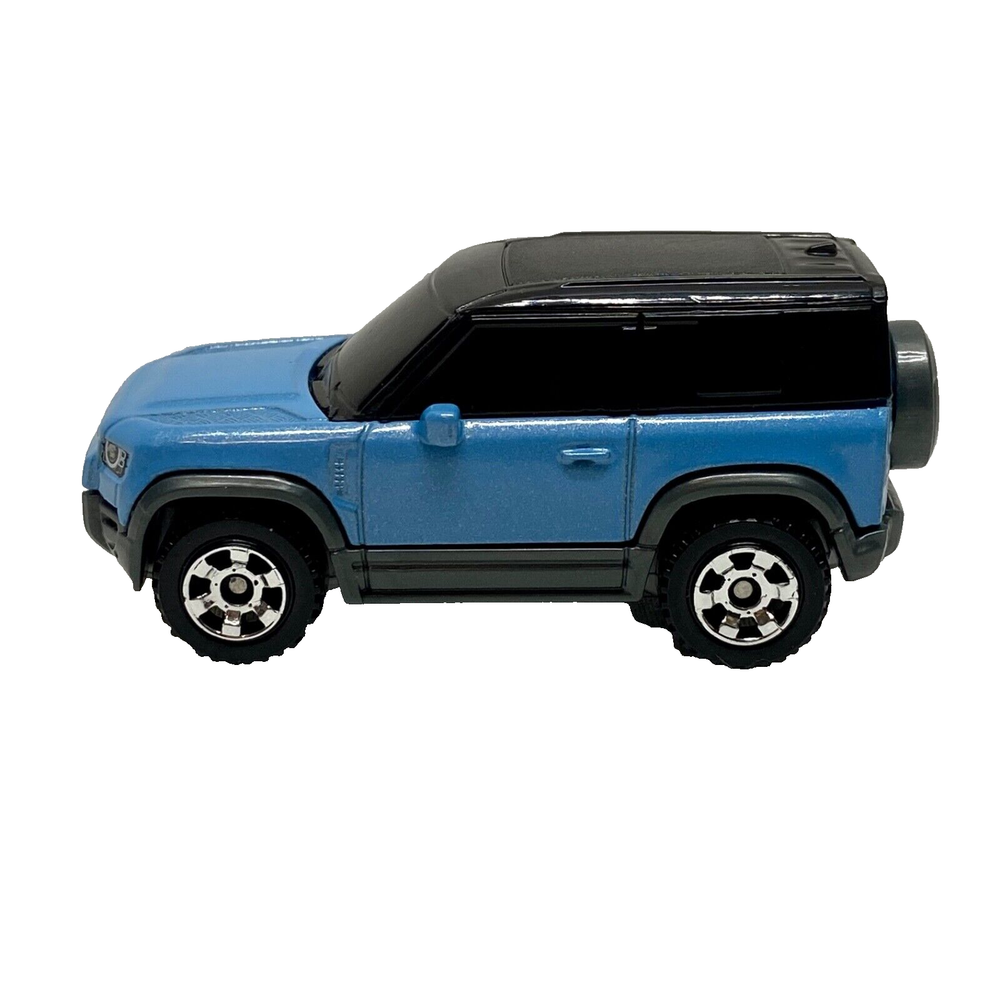 Matchbox 2020 Land Rover Defender Blue 1:64 MBX Die-cast Model SUV Loose EUC