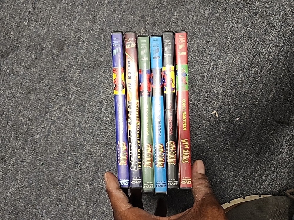 The Spectacular Spiderman DVD's . Lot Of 7