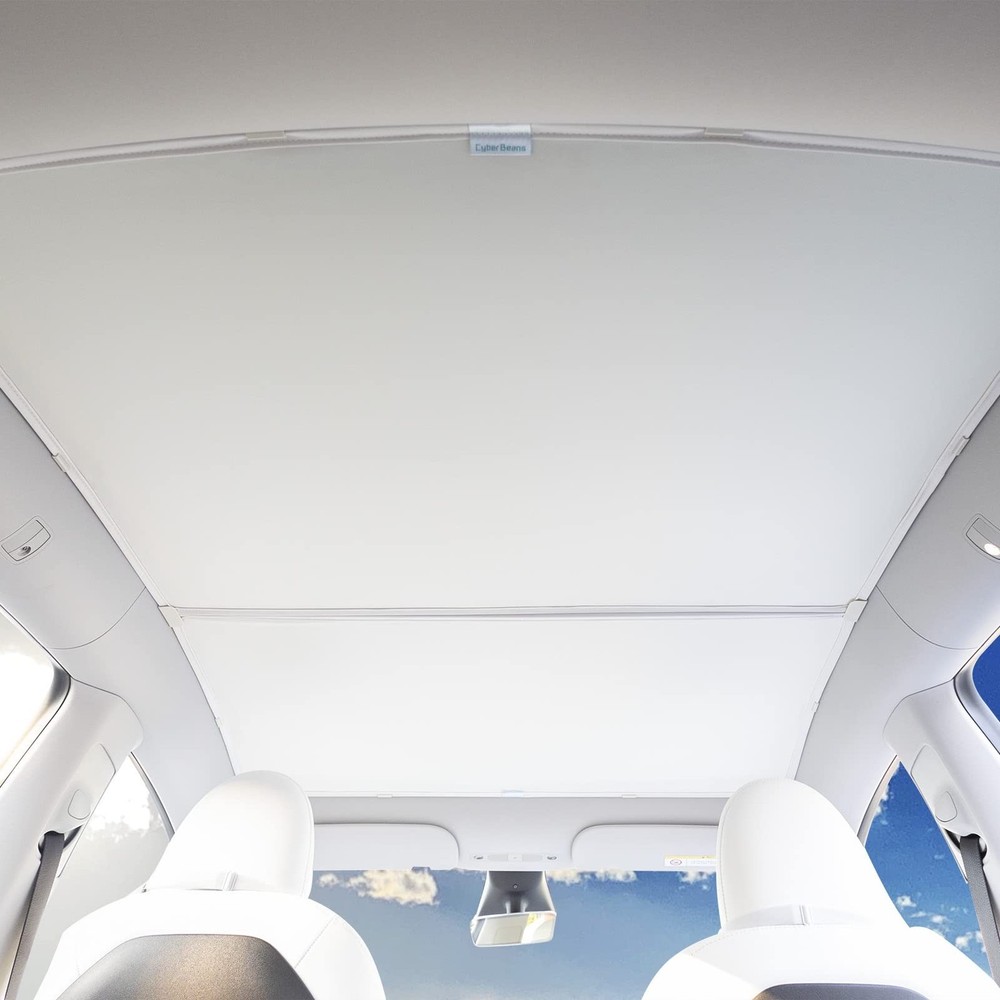 Shade for Tesla Model Y Glass Roof Sunshade Accessories 2020-2025 No Sag Fold...