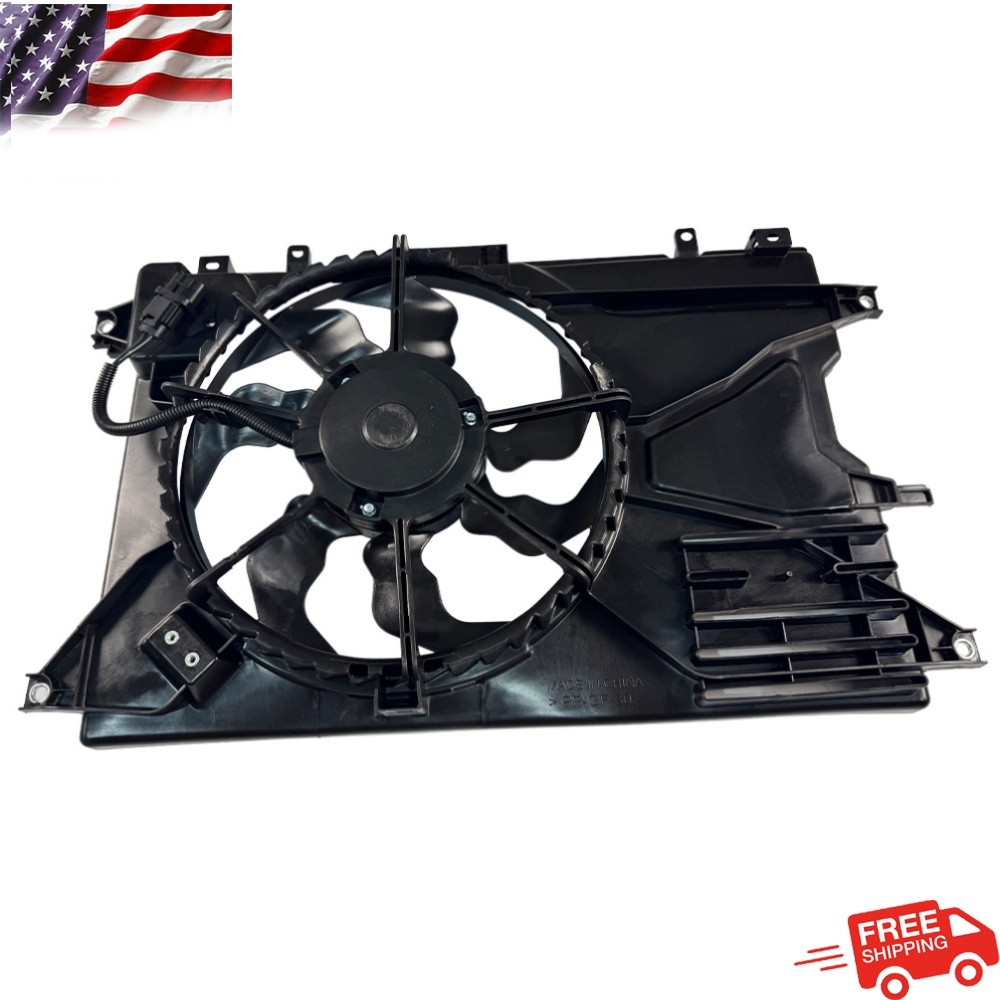 Radiator Cooling Fan For 2019-2023 Mazda 3 L4 2.5L For 2021-2022 Mazda 3 L4 2.0L