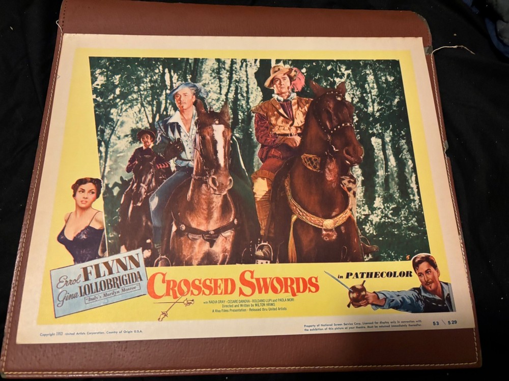 CROSSED SWORDS 1953 original 11
