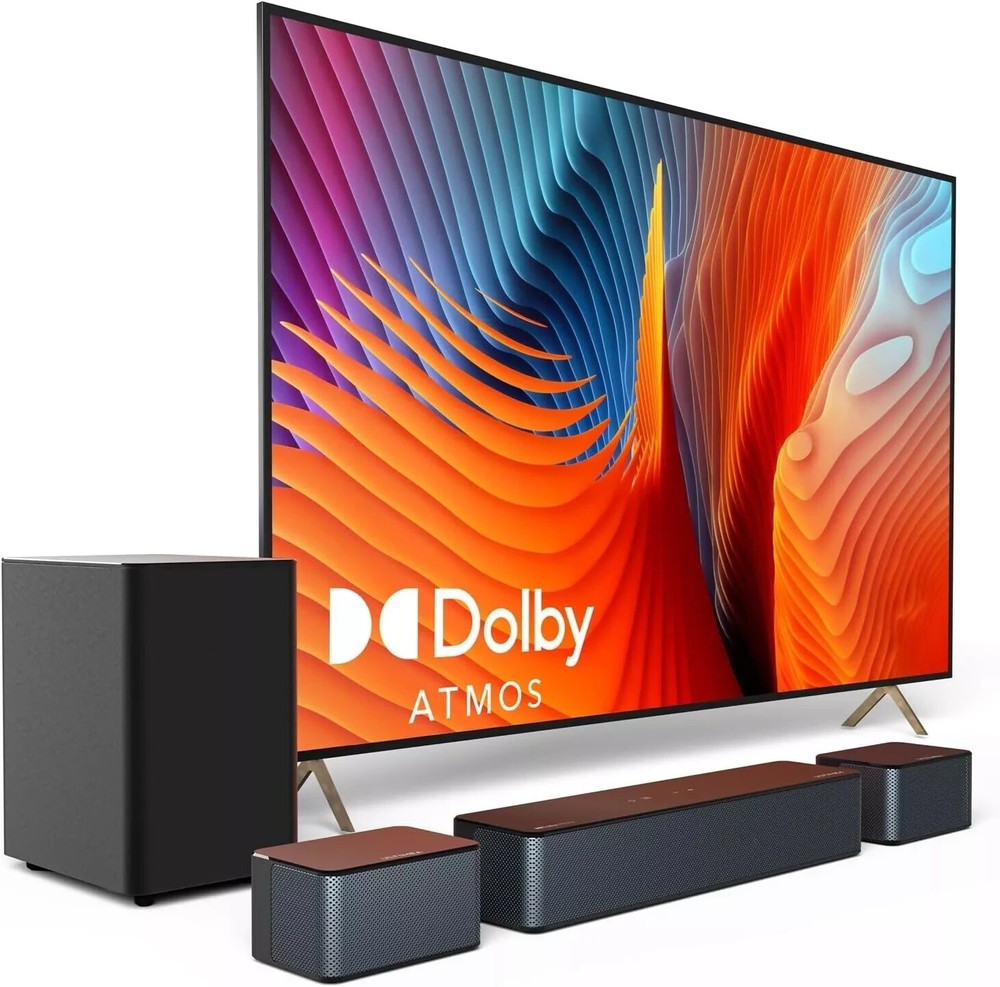 ULTIMEA Poseidon D60, 5.1 Wireless Home Theater, 2024 Version, With Dolby Atmos