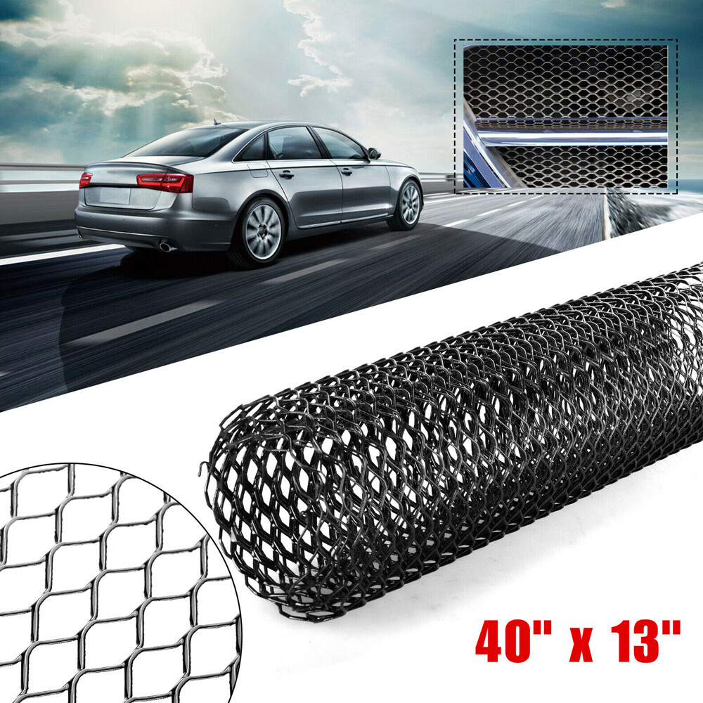 Universal Racing Auto Car Honeycomb Mesh Hexagon ABS Grille Fog Custom 40