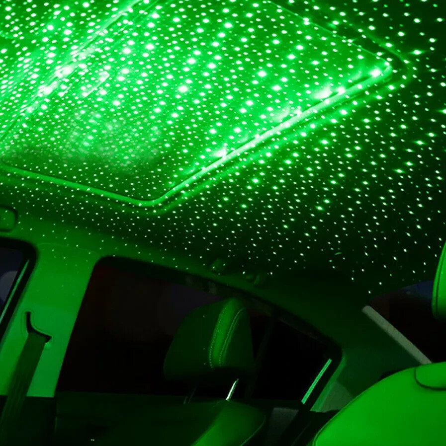 LED USB Car Accessories Interior Atmosphere Star Sky Lamp Ambient Night Light