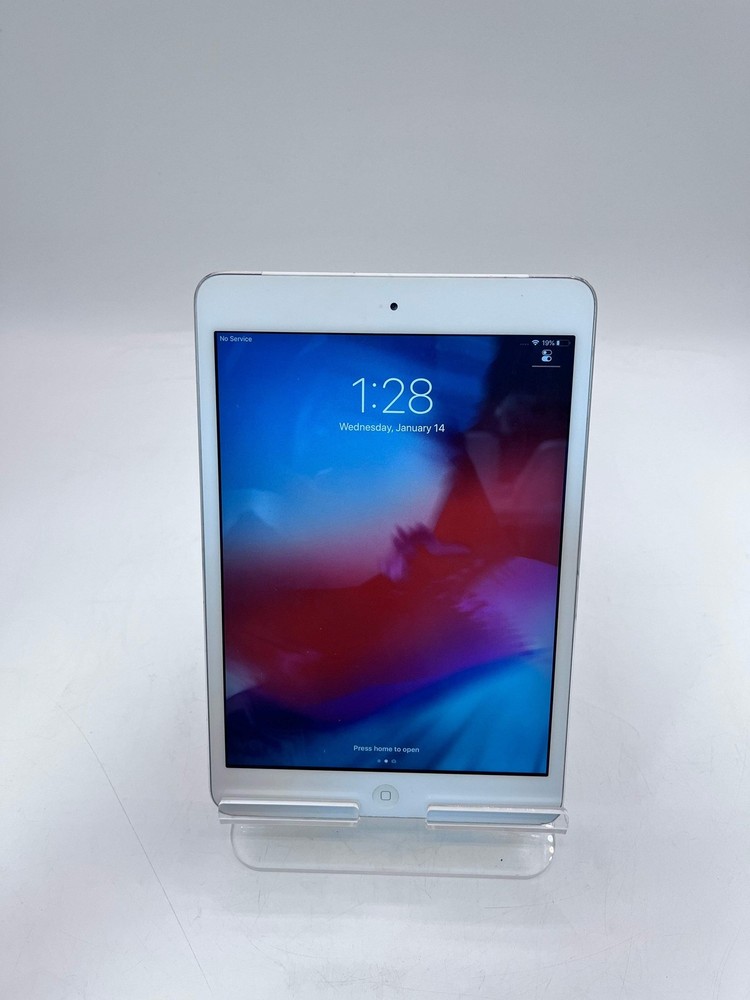Unlocked Apple iPad Mini 2nd Gen A1490 MF074LL/A 16GB White