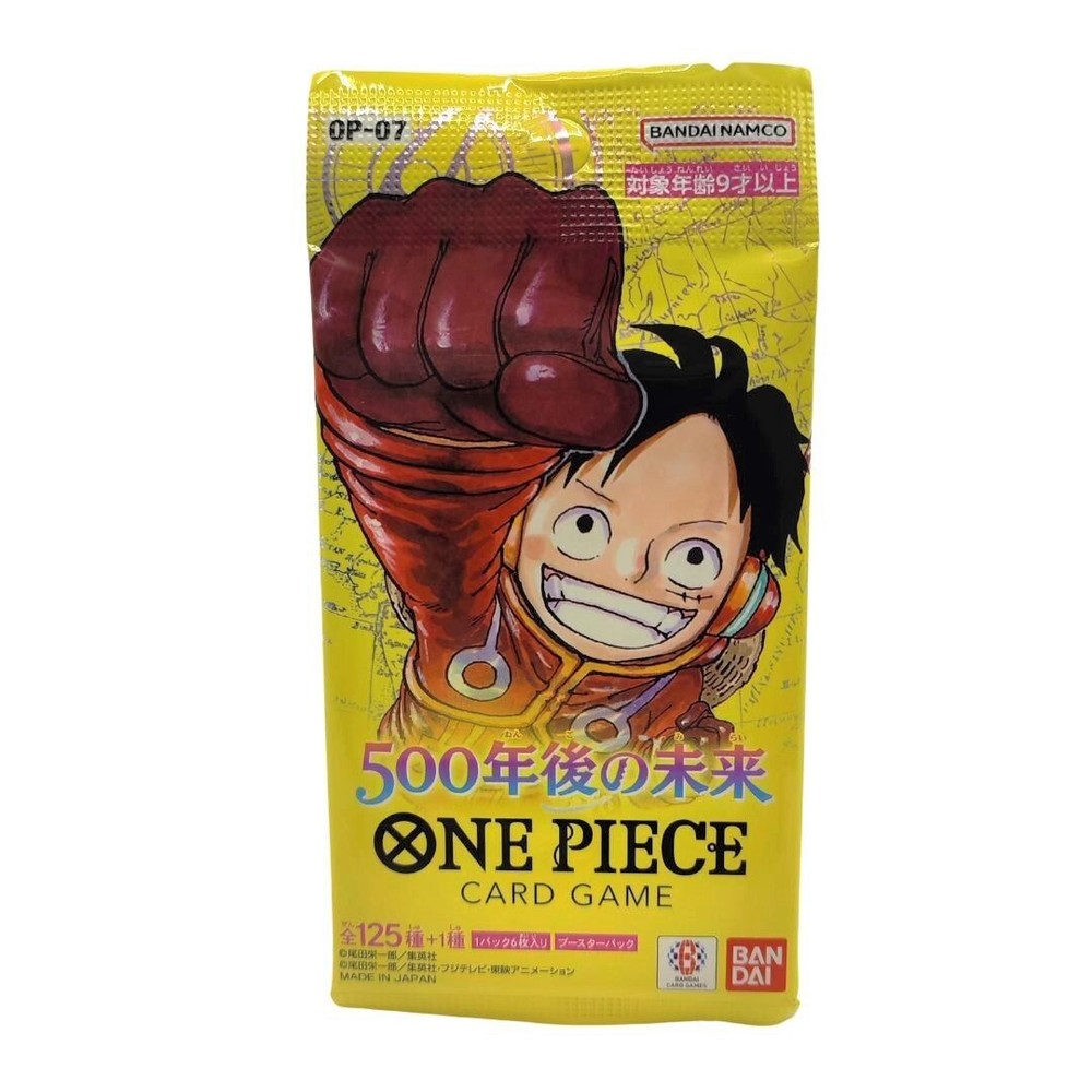 One Piece TCG OP-07 500 Years in the Future Booster Pack/6 cards Japanese Sealed