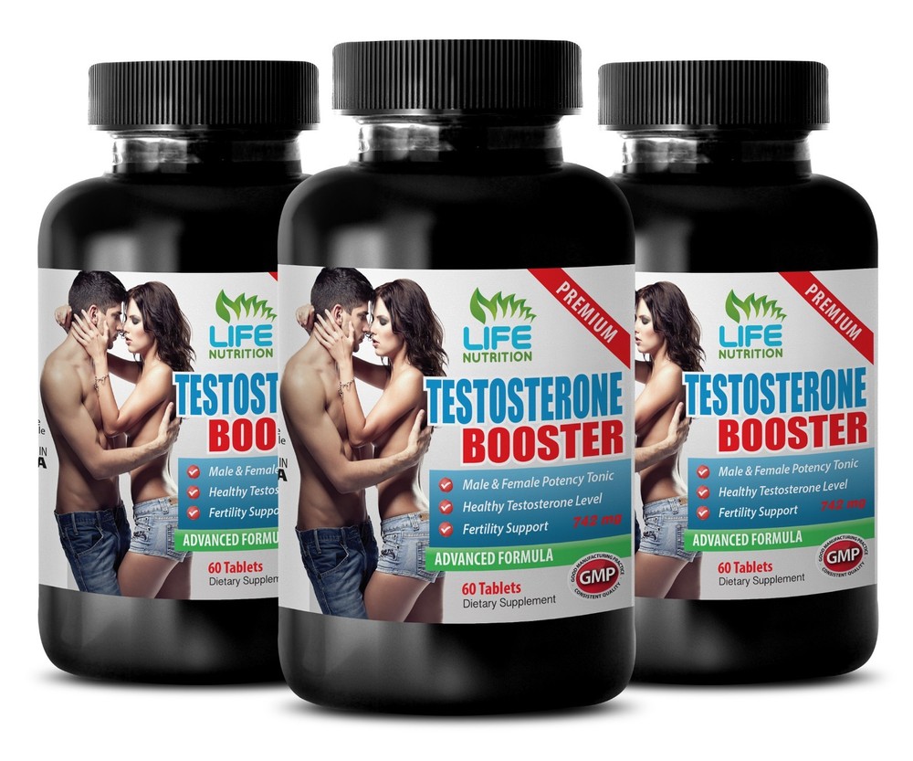 Aging Male Vitality - Testosterone Booster T-742 - Libido Supplements Pills 3B-image