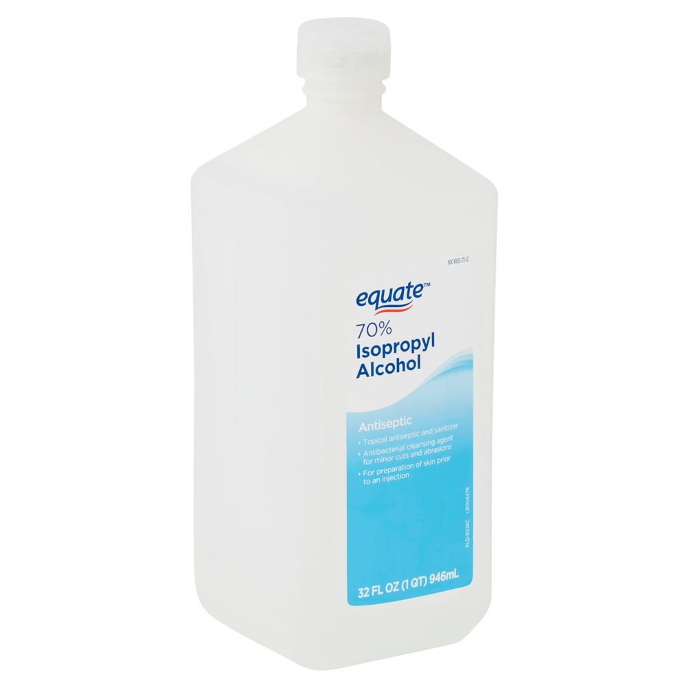 Equate 70% Isopropyl Alcohol Antiseptic, 32 Fl Oz available with free shipping.