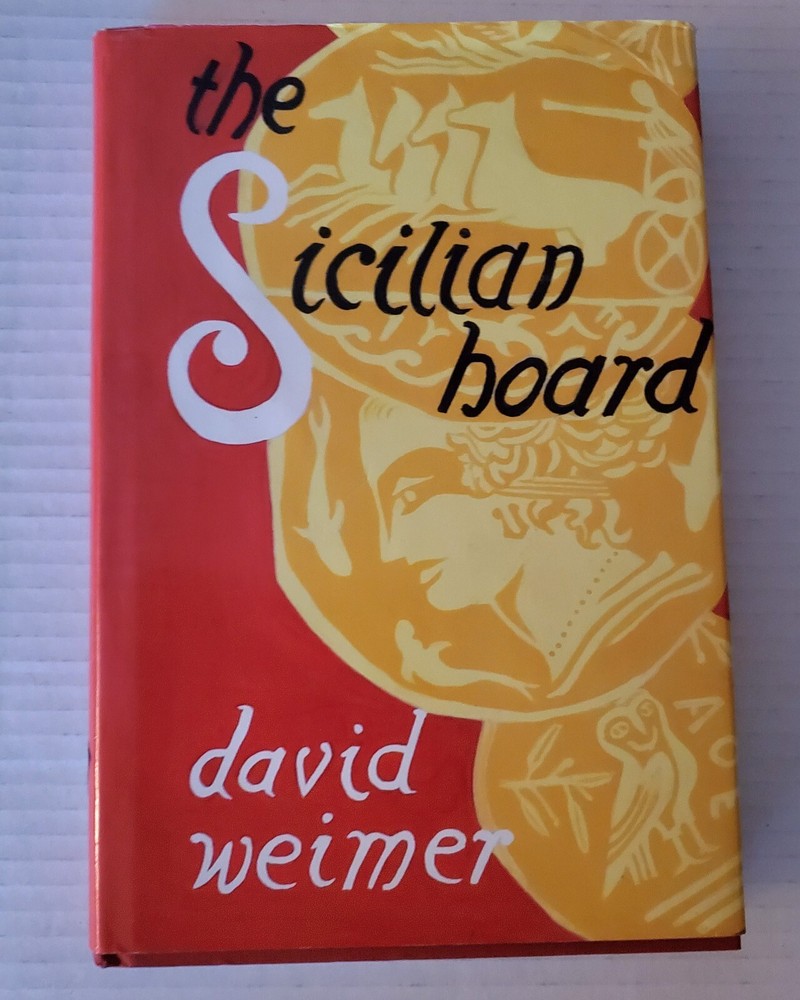 The Sicilian Hoard by David Weimer 1996 Novel Thriller Mistery Coins