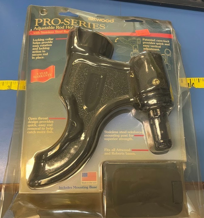 Attwood Pro Series Heavy Duty Adjustable Rod Holder w/Flush Mount (5004-7)