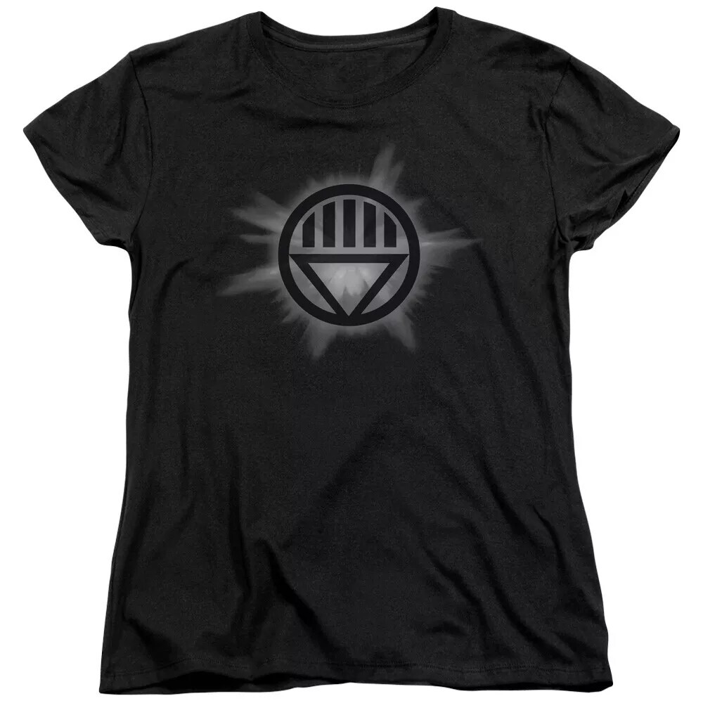 Green Lantern Black Glow Womens Graphic Tee-image