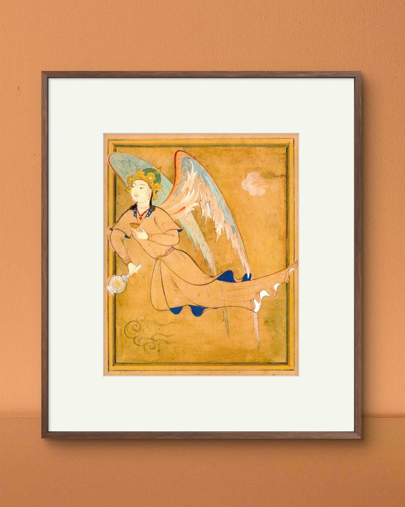 Art Print Persian Miniature Painting Small Size Wall Decor Unframed Print Poster