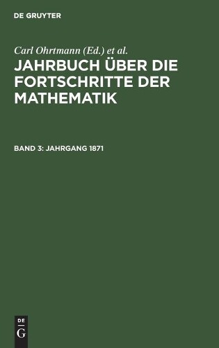 Jahrgang 1871 (Hardback)