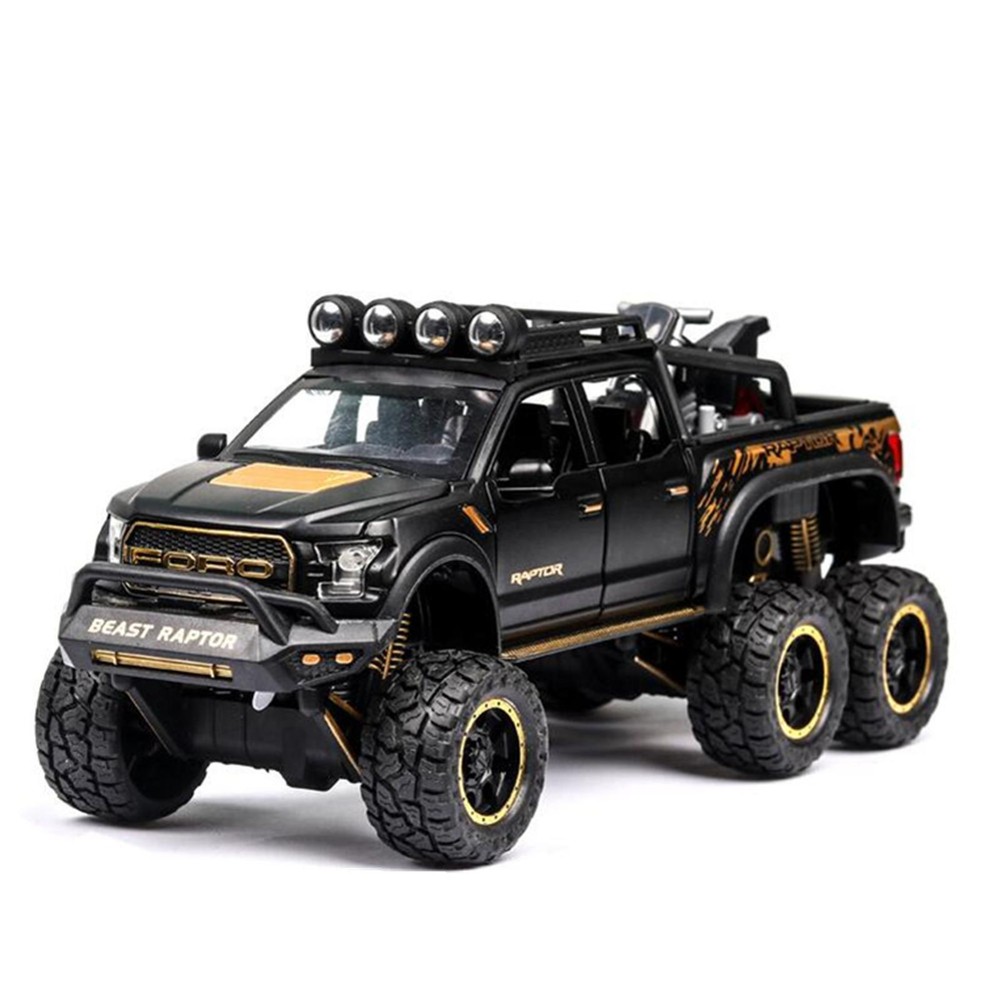 1/24 Pull Back Sound&Light Alloy Diecast Vehicle Toy Car Xmas NY Kids Boys Gift
